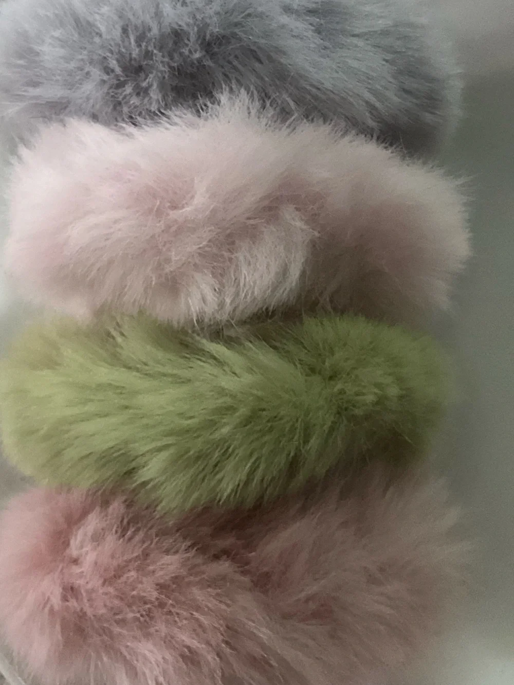 N/A faux fluffy
